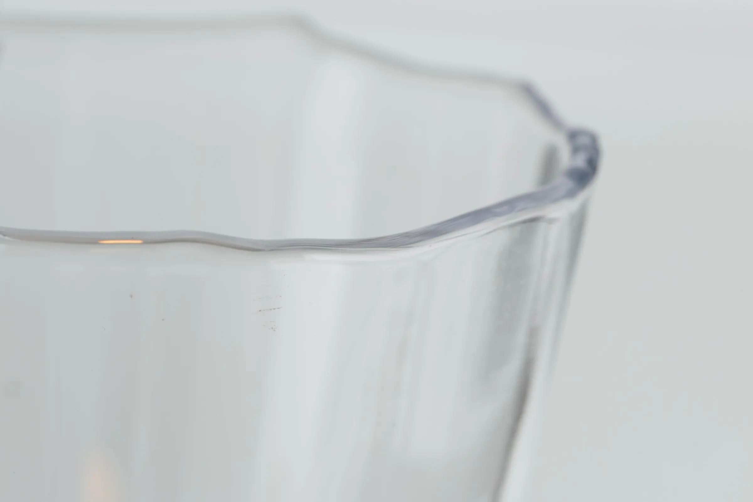 Flamant Nali, Theelichthouder, Mondgeblazen, Glas, 14 Cm^ Decoratie