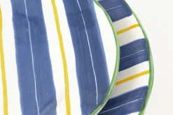 Flamant Nanna, Bord, 23 Cm, Blauw^ Borden, Borden En Kommen