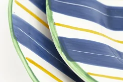 Flamant Nanna, Bord, 23 Cm, Blauw^ Borden, Borden En Kommen