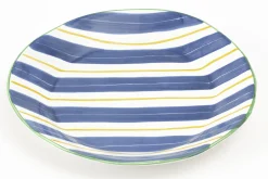 Flamant Nanna, Bord, 28 Cm, Blauw^ Borden, Borden En Kommen