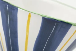 Flamant Nanna, Kom, Blauw^ Borden, Borden En Kommen