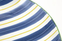 Flamant Nanna, Serveerschaal, Blauw, Rond^ Borden, Borden En Kommen