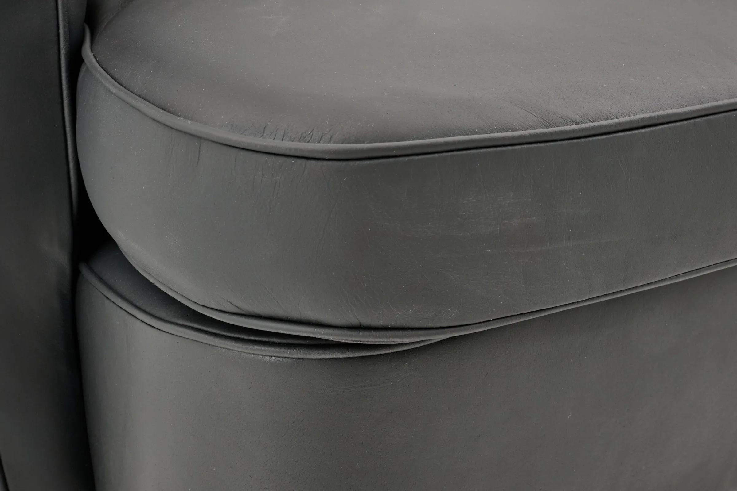 Flamant Nelia, Fauteuil, Leer Zwart, Draaibaar^ Banken