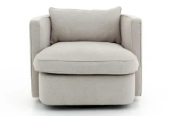 Flamant Nelia, Fauteuil, Naturel, Draaibaar^ Banken