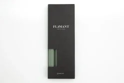 Flamant Nell, Tafelkaars, Kleur Olijfgroen, Set Van 4^ Decoratie