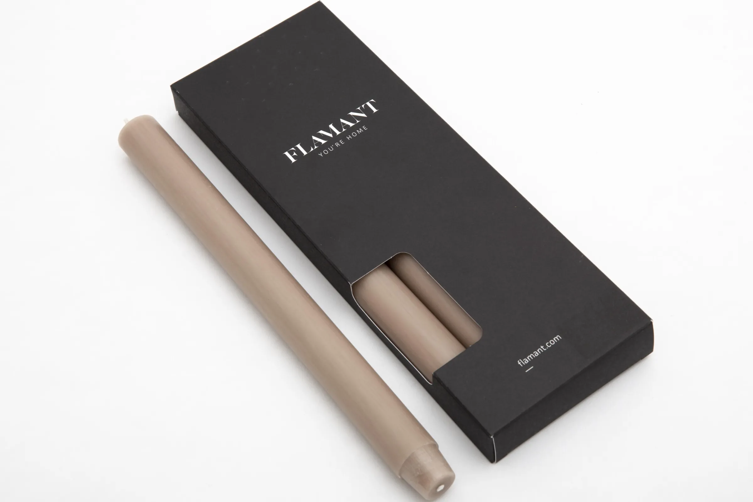 Flamant Nell, Tafelkaars, Kleur Vlas, Set Van 4^ Decoratie