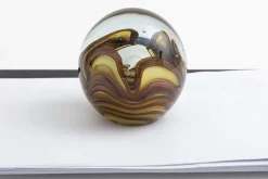 Flamant Novan, Presse-Papier, Glas^ Decoratie