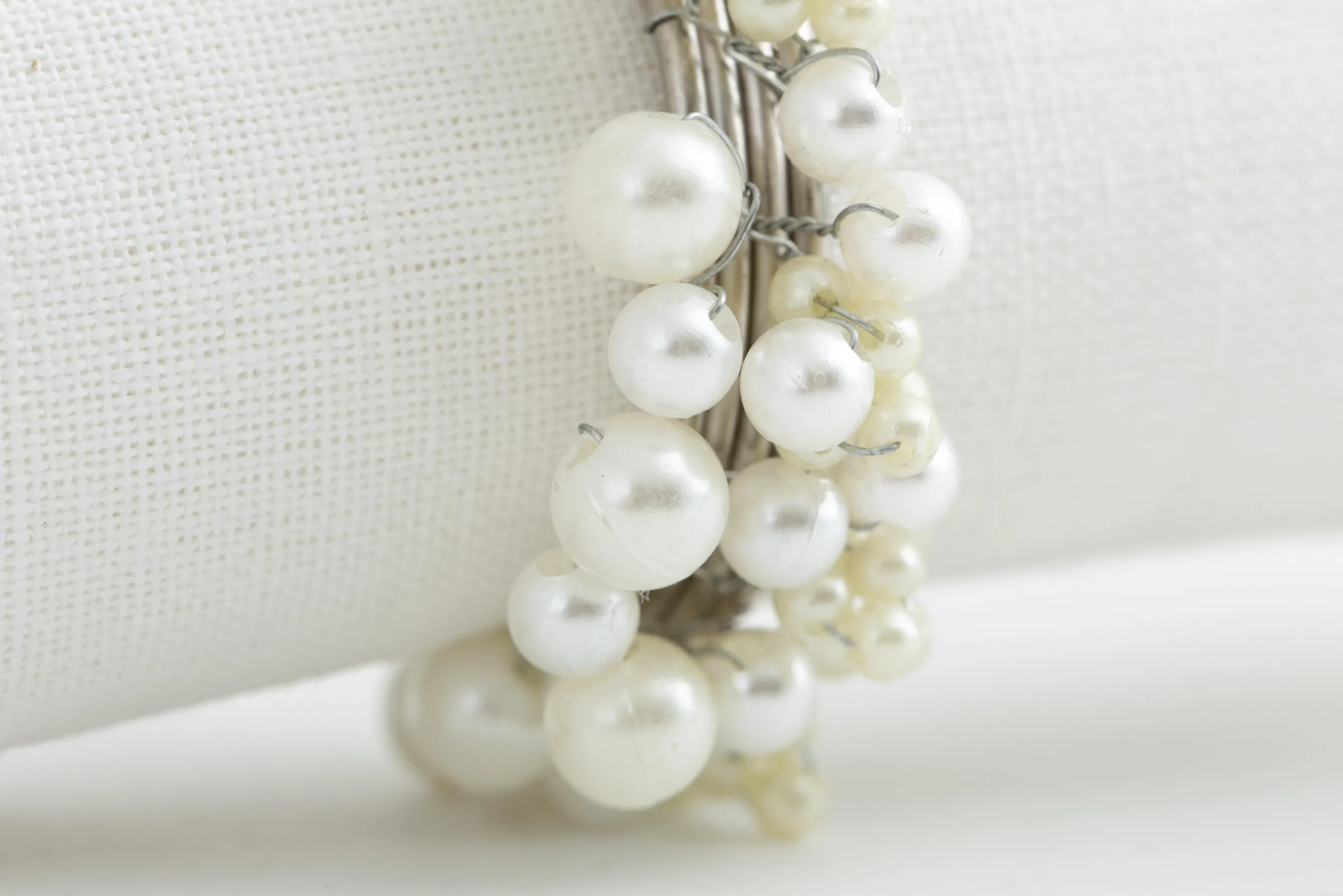 Flamant Osaka, Servetring, Kralen, Ivoor^ Accessoires