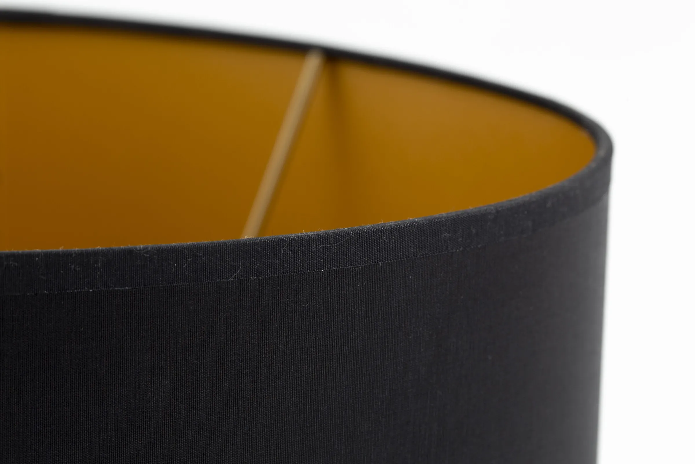 Flamant Ovaal, Lampenkap, Zwart En Goud, Ovaal, 35 Cm^ Verlichting