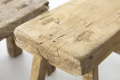 Flamant Paton, Kruk, Gerecycled Hout^ Banken