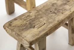 Flamant Paton, Kruk, Gerecycled Hout^ Banken