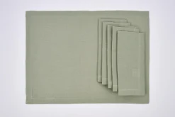 Flamant Phills, Placemat, Ijsberggroen, Set Van 6^ Eetkamer- En Keukentextiel