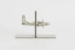 Flamant Prosper, Boekensteun, Set Van 2^ Decoraties