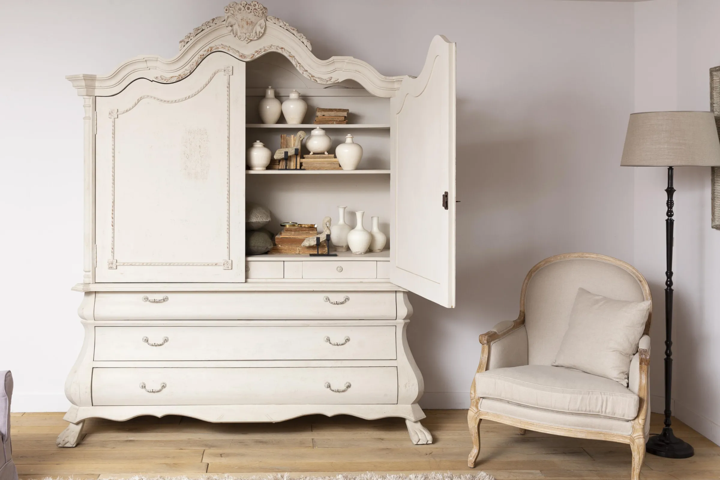 Flamant Ranomi, Fauteuil, Natuurlijk Linnen^ Banken