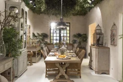 Flamant Reggie, Eettafel, Rechthoekig, Hout, Naturel^ Eettafels