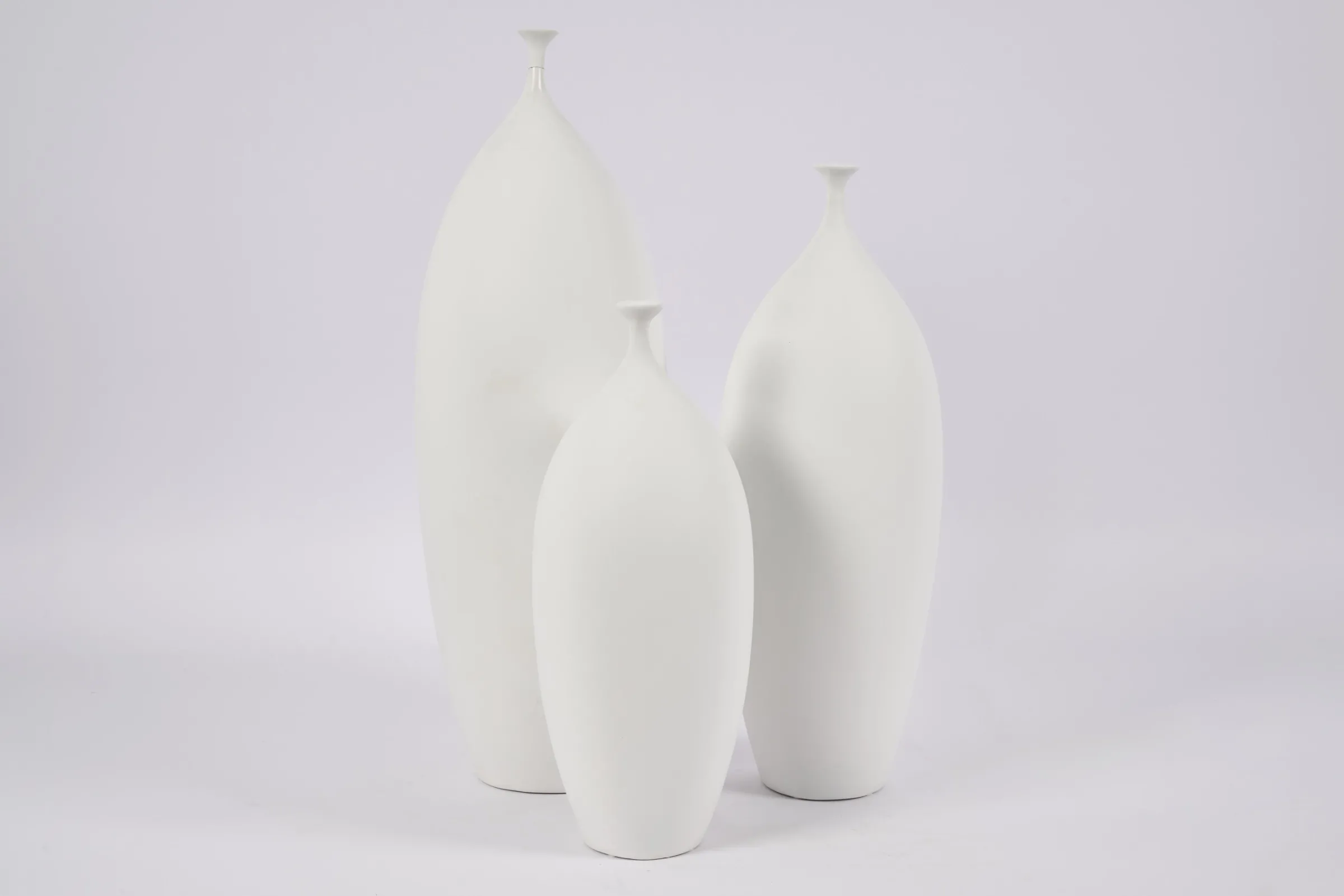 Flamant Regina, Vaas, Keramiek, Wit, Model 3^ Decoratie