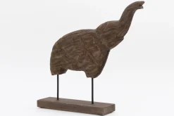 Flamant Remi, Olifant, Hout^ Decoratie