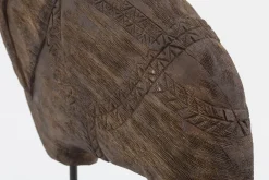 Flamant Remi, Olifant, Hout^ Decoratie