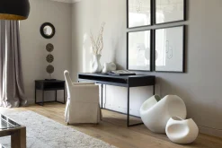 Flamant Reynolds, Vaas, Keramiek, Wit, Model 3^ Decoratie