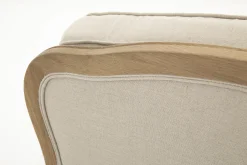 Flamant Richelle, Loungestoel, Natuurlijk Linnen^ Banken