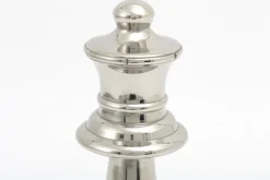 Flamant Robbins, Schaakstuk, Koningin, Nikkel^ Decoratie