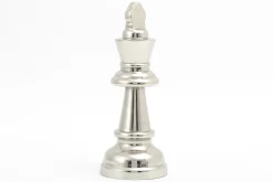 Flamant Robbins, Schaakstuk, Koning, Nikkel^ Decoratie