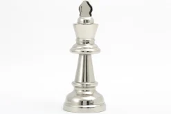 Flamant Robbins, Schaakstuk, Koning, Nikkel^ Decoratie
