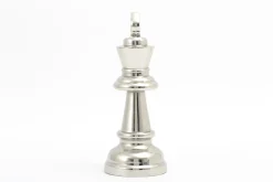 Flamant Robbins, Schaakstuk, Koning, Nikkel^ Decoratie