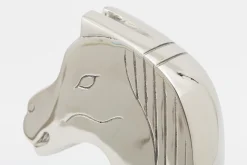 Flamant Robbins, Schaakstuk, Ridder, Nikkel^ Decoratie