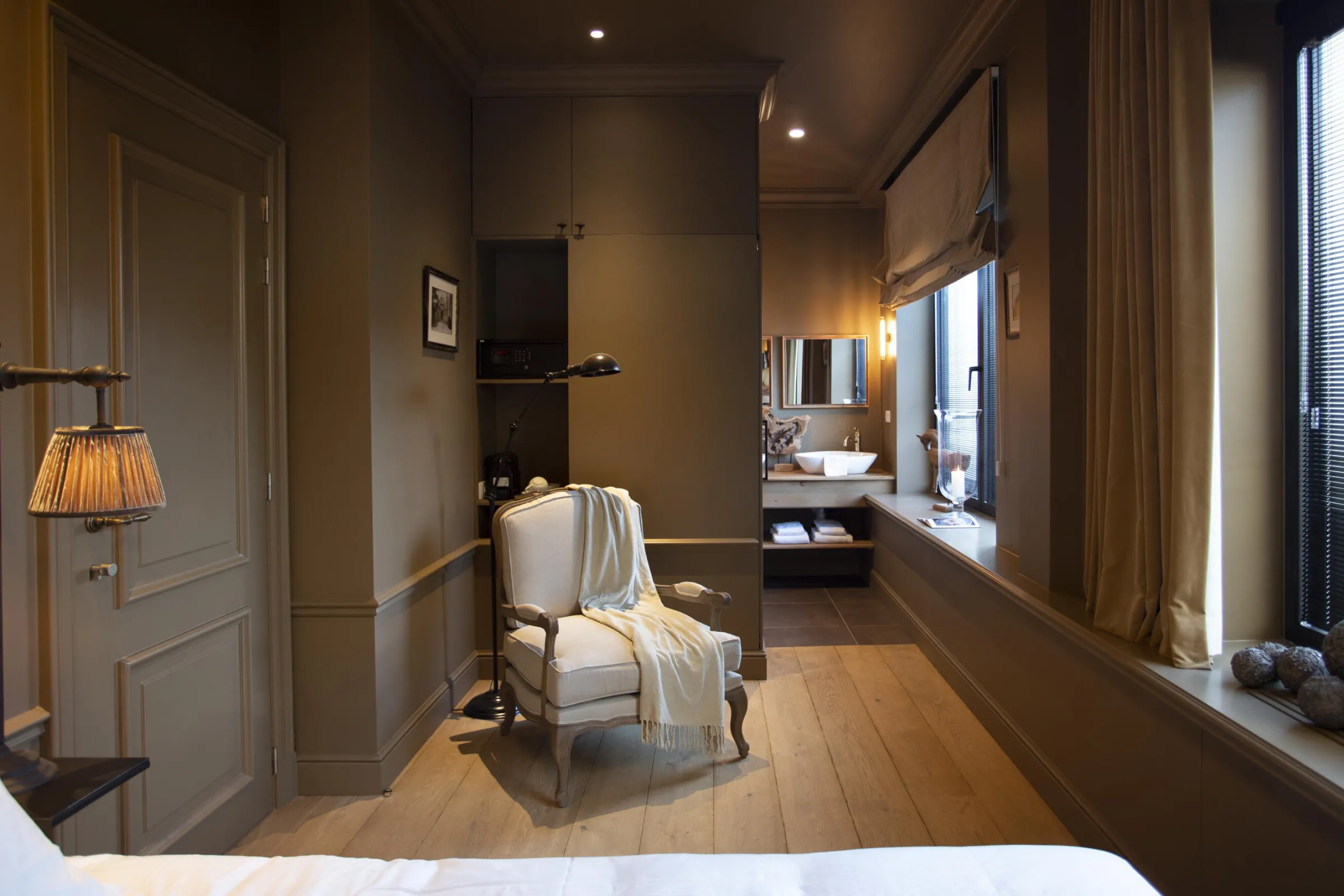 Flamant Sally, Fauteuil, Natuurlijk Linnen^ Banken