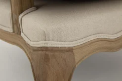 Flamant Sally, Fauteuil, Natuurlijk Linnen^ Banken