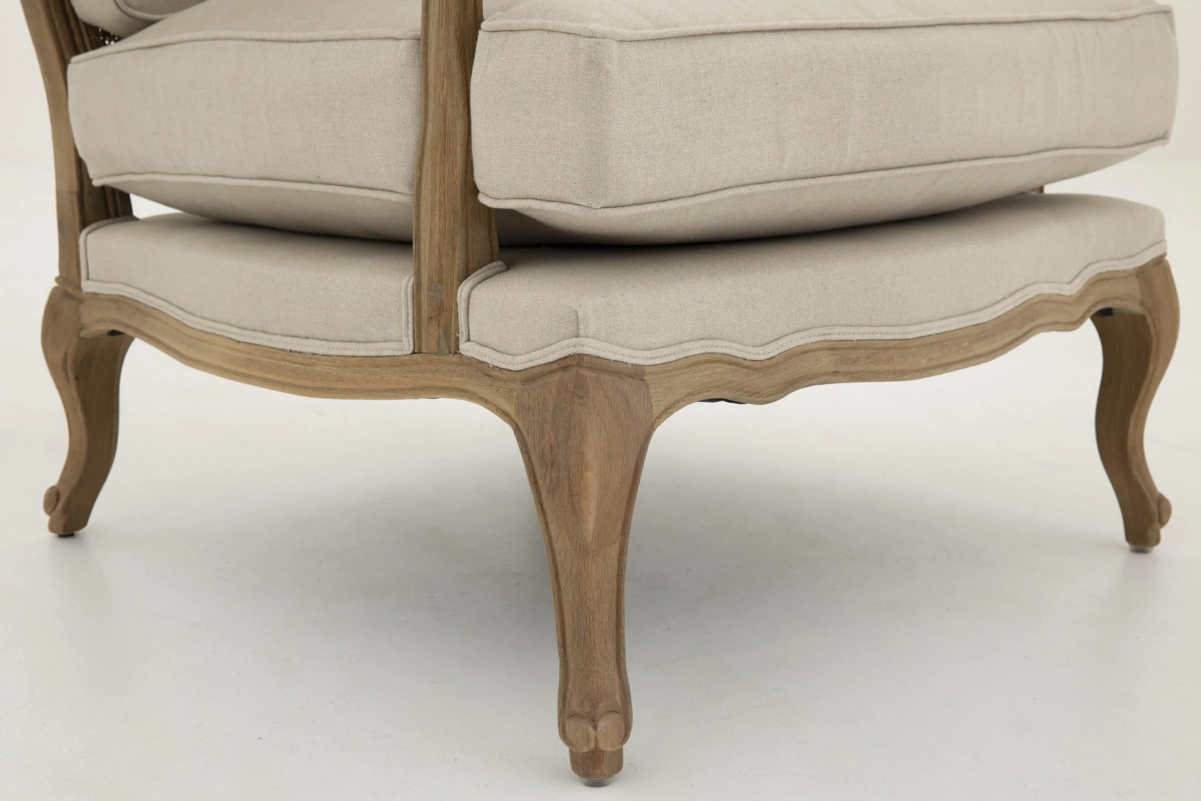 Flamant Sally, Fauteuil, Natuurlijk Linnen^ Banken