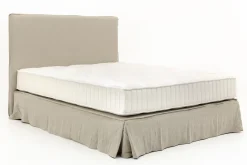 Flamant Sandrine, Tweepersoonsbed, Met Hoofdeinde, Hoes, 160 Cm^ Bedden