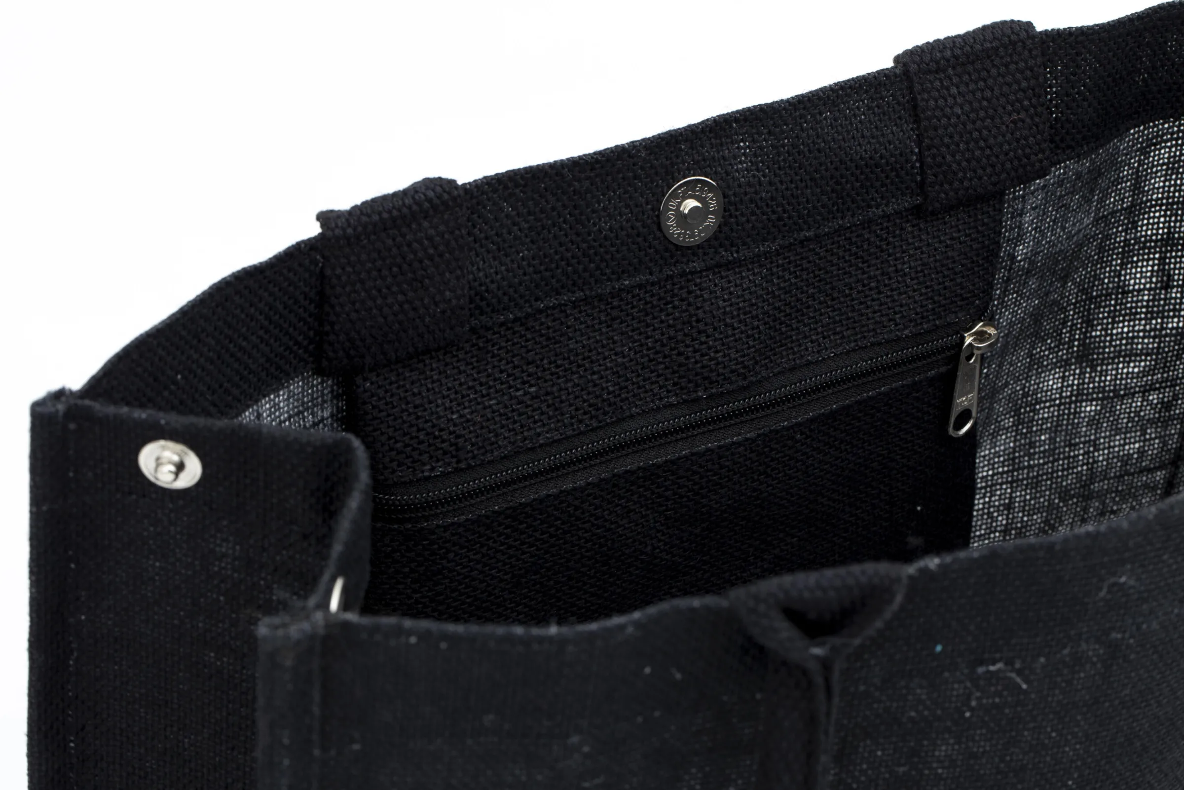 Flamant Shopper , Boodschappentas, Jute, Zwart^ Decoratie