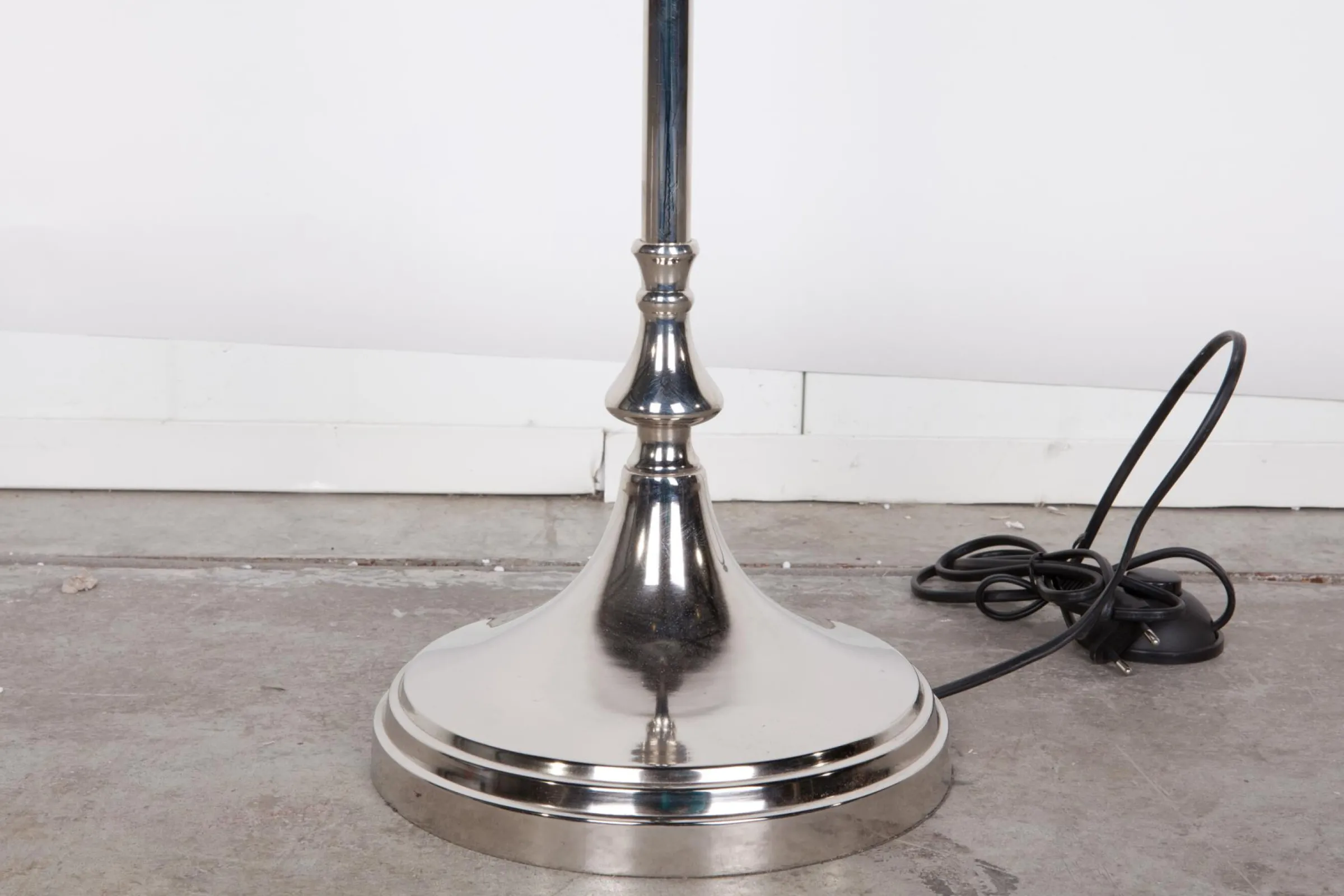 Flamant Sorah, Staande Lamp, Messing En Nikkel^ Verlichting