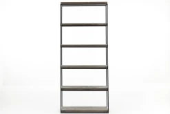 Flamant Stedelijk, Rek, Eiken En Metaal, Donkerbruin^ Kasten