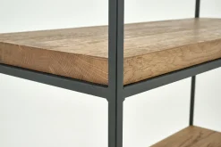 Flamant Stedelijk, Rek, Eiken En Metaal, Lichtbruin^ Kasten