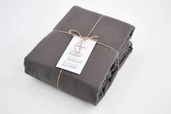 Flamant Stefano, Dekbedovertrek, 240X220, Grijze Krijtstreep, Kussenslopen Niet Inbegrepen^ Beddegoed