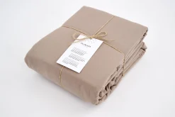 Flamant Stefano, Dekbedovertrek, 240X220, Moddersteen, Kussenslopen Niet Inbegrepen^ Beddegoed