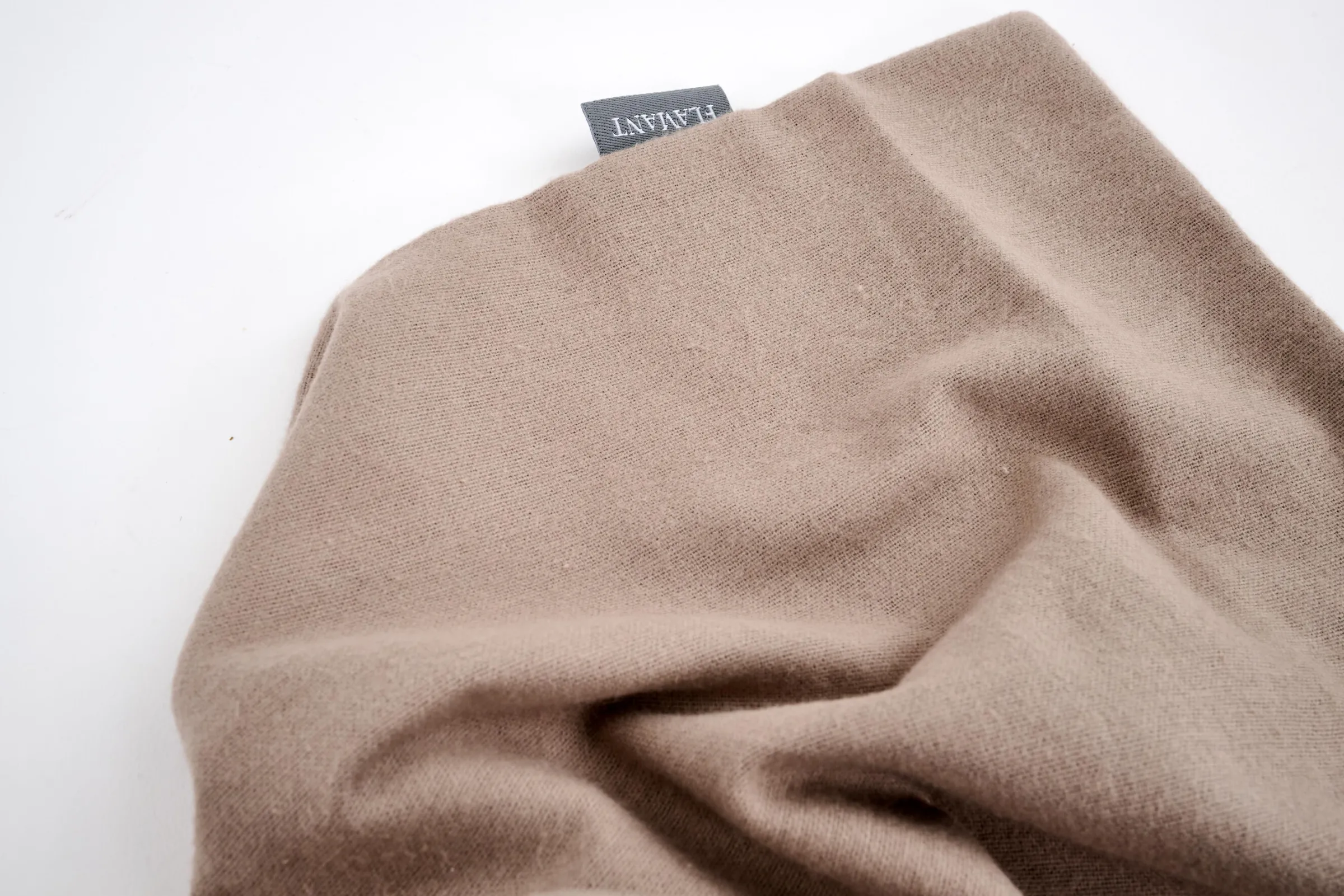 Flamant Stefano, Dekbedovertrek, 240X220, Moddersteen, Kussenslopen Niet Inbegrepen^ Beddegoed