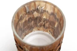 Flamant Sterling, Theelichthouder, Veren, L^ Decoratie