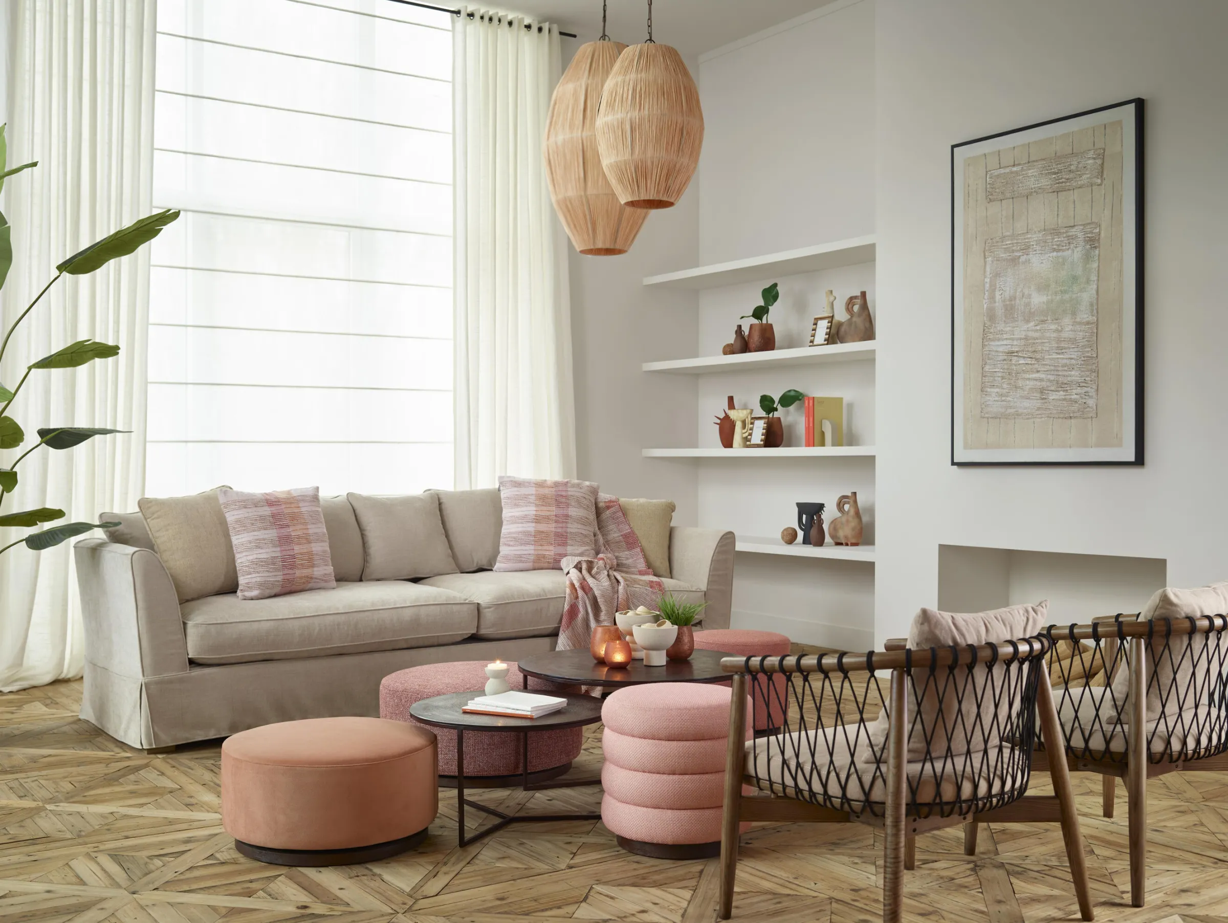 Flamant Tanina, Geruit, Oranje^ Moederdag