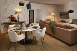 Flamant Terni, Fauteuil, Natuurlijk Linnen^ Stoelen