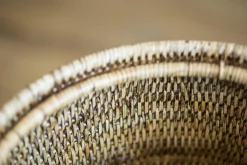 Flamant Togo, Afvalbak, Met Deksel, Riet^ Decoratie