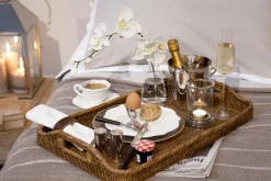 Flamant Togo, Dienblad, Riet^ Accessoires