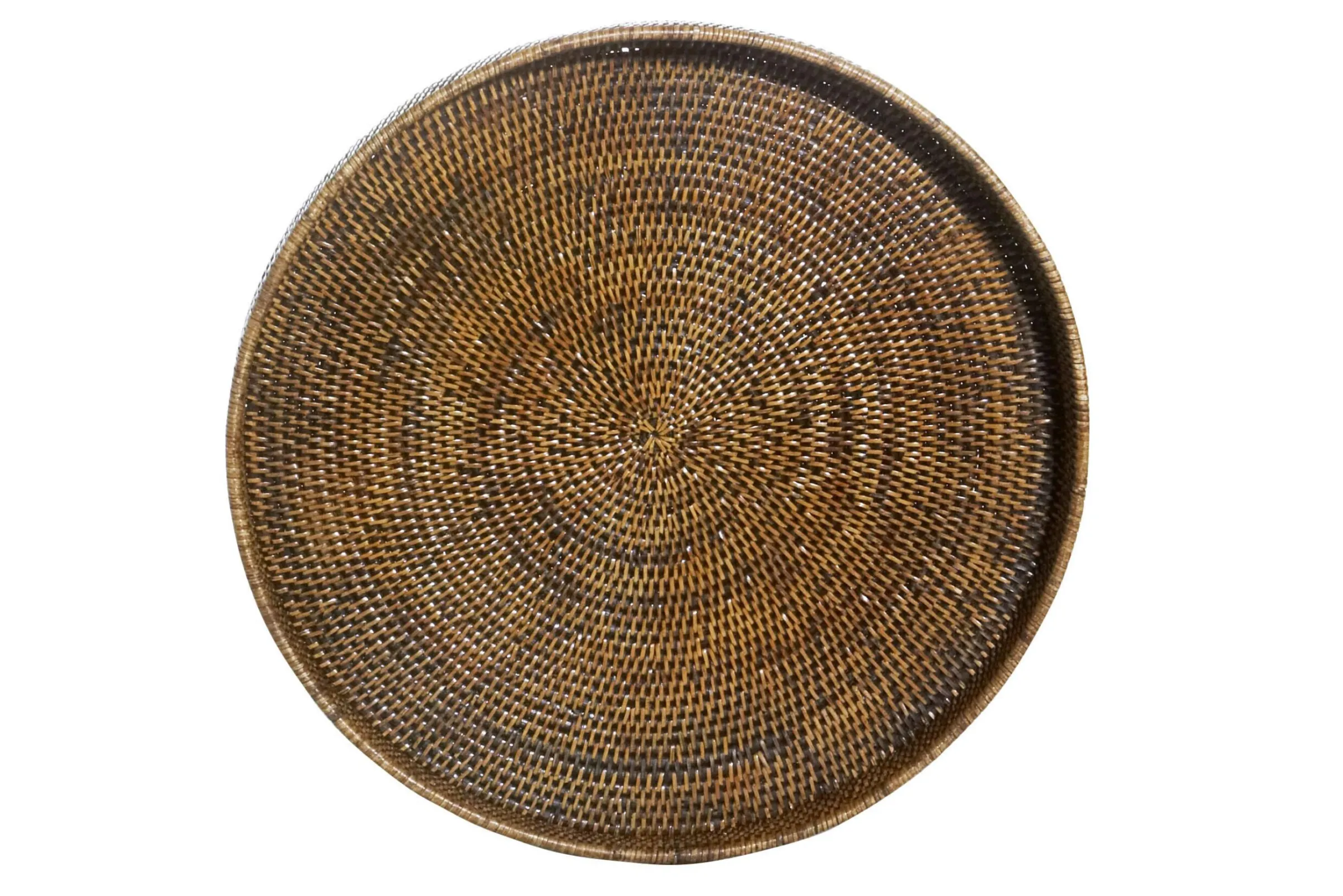 Flamant Togo, Dienblad, Rond, Riet, 48Cm^ Accessoires