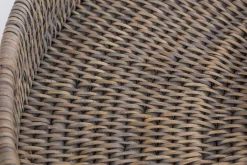 Flamant Togo, Dienblad, Rond, Riet, Grijs, 48Cm^ Accessoires