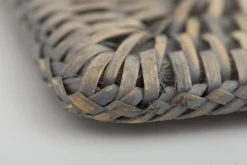 Flamant Togo, Placemat, Riet, Grijs, Rechthoekig^ Eetkamer- En Keukentextiel