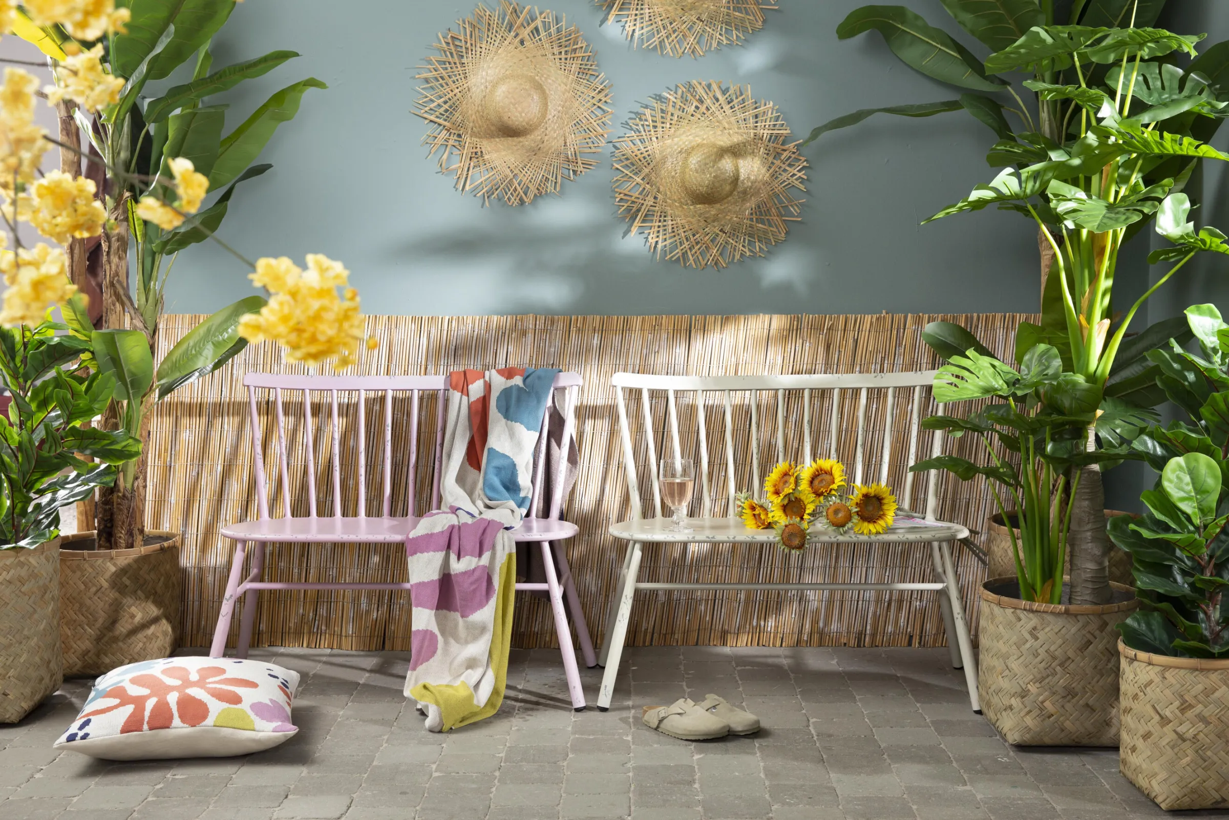 Flamant Topix, Planter, S^ Tuindecoraties En Parasols