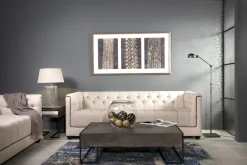 Flamant Twist, Staande Lamp, Antiek Zilver, Verstelbaar^ Verlichting